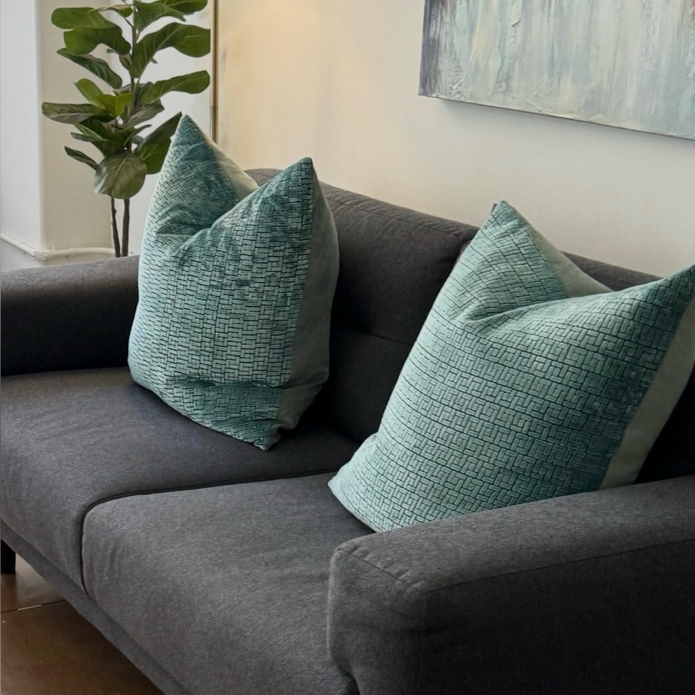 Set of 2 Jenga laguna D.V. Kap decorative pillows